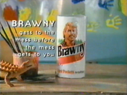 Brawny commercial (1994).