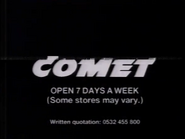 Comet commercial (1991).