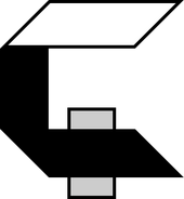 The original logo for Canal 4 (1982).