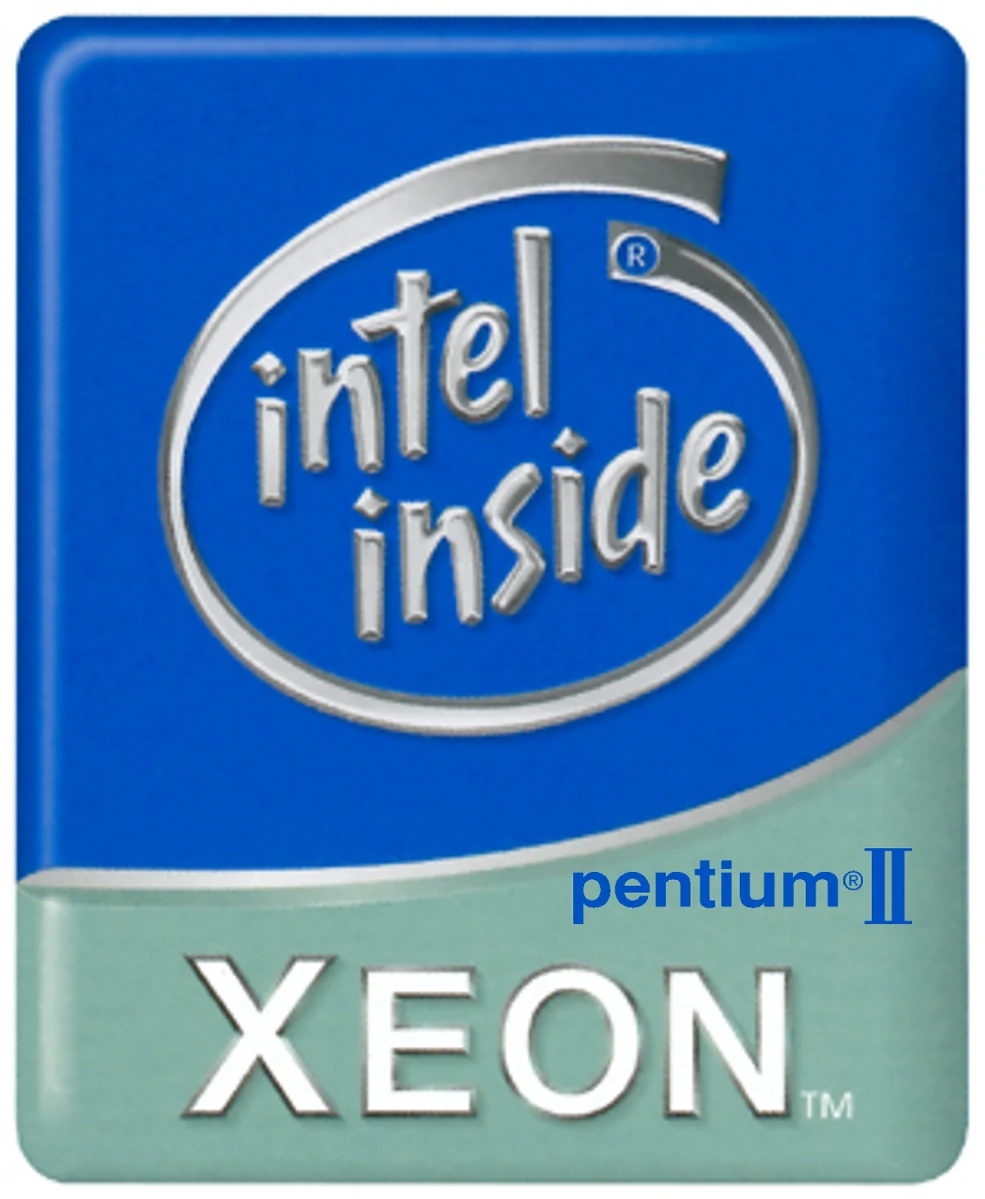 Intel Pentium II Xeon (East and West Cybersland) | Logofanonpedia | Fandom, image size:985x1199