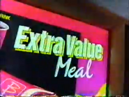 McDonald's URA Extra Value Meal TVC 1991 - Part 1