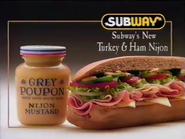 Subway Turkey & Ham Nijon commercial (1994).