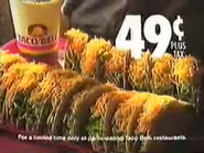 Taco bell eruowood ad 1989