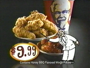 Television commercial (Extra Crispy Chicken and Honey BBQ Wings, 1999, 1).