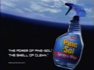 Pine-Sol Spray & Mop commercial (2001).