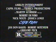 Cape Fear movie TVC - URA - 1991 - 2