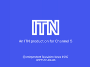 ITN production endboard (5 News, 1997).