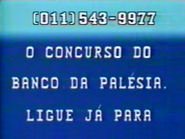 Banco da Palésia job offer commercial (1990).