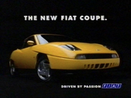 Fiat Coupé commercial (1995).