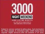 Television commercial (Night and Weekend Home Airtime Minutes, 2001, 2).