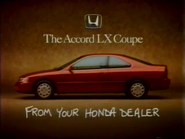 Honda Accord LX Coupe URA TVC 1994
