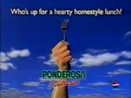 Ponderosa Steakhouse commercial (2001, 2).