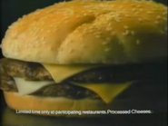 Television commercial (The Big Cheese, 1988).