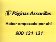 Páginas Amarillas commercial (1996, 1).