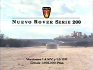 Rover Serie 200 commercial (1990).