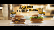 Television commercial (Double McRoyal Bacon and Double McChicken, 2021).