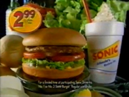Sonic Drive-In commercial (Sonic Burger, 2001).