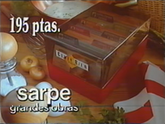 Sarpe commercial (1988).