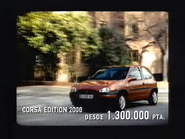 Opel Corsa Edition 2000 commercial (2000).