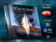 Excalibur: La Legende des Celtes CD commercial (1999).