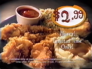 Television commercial (Crispy Strips Meal, 1999, 1).