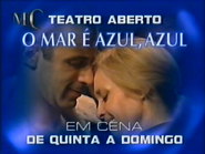 O Mar é Azul commercial (1998).