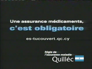 Government of Quillec vaccination PSA commercial (French, 2006).