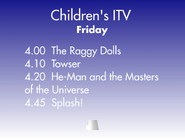 Lineup bumper (Children's ITV, 1988).