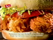 KFC Triple Crunch Sandwich commercial (1999, 1).