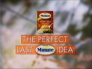 Kraft Minute Rice commercial (1999).