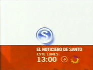Network promo (El Noticiero de Santo, 2003).