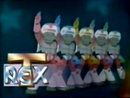 Network promo (TV Colosso, The Adventures of T-Rex, 1994).