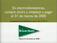 El Corte Novés home appliances commercial (2004).