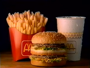 Television commercial (Big Mac Meal, 1997).