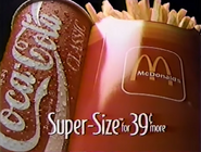 McDonald's Super-Size URA TVC 1994 2