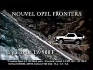 Opel Frontera commercial (1999).