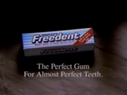 Freedent commercial (1996).