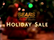 Sears Portrait Studio Holiday Sale commercial (Christmas 1999).