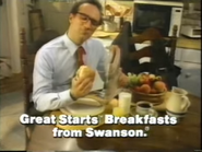 Swanson Great Starts Frozen Breakfast Sandwiches TVC - March 1987 - 3