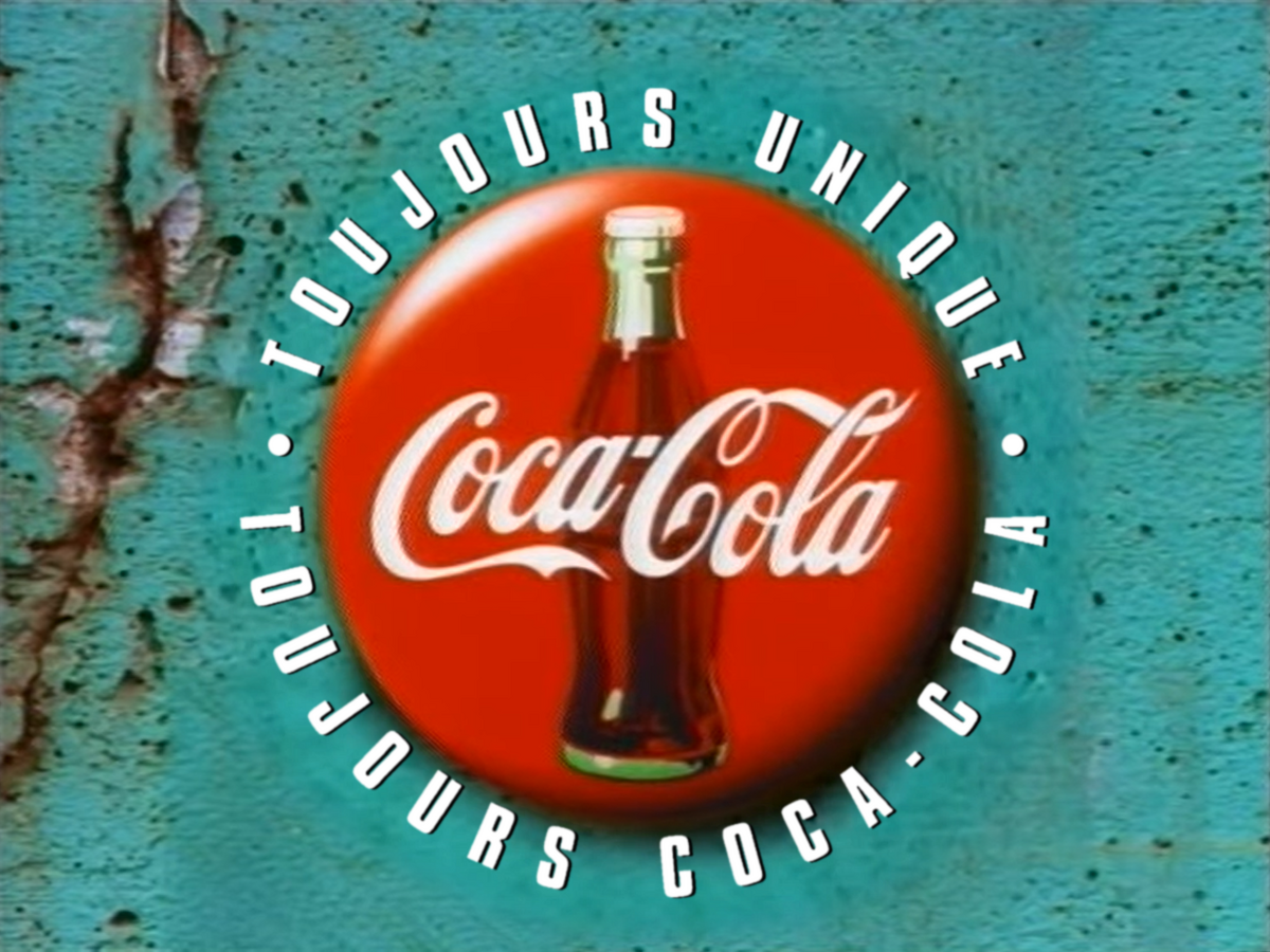 Coca・Cola ITALY製オリジナル コカ・コーラ 1997 企業広告