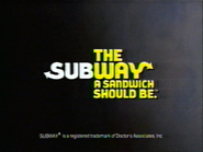 Subway commercial (1997).