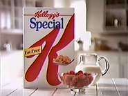 Kellogg's Special K commercial (1993, 1).