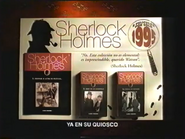 Sherlock Holmes set commercial (1999).