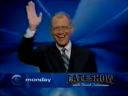 Network promo (The Late Show with David Letterman, 2001).