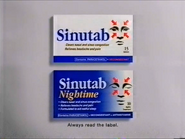 Sinutab commercial (1995).