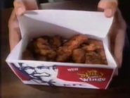 Television commercial (Spicy BBQ Wings, 2001, 1).