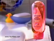 Johnson's Baby Shampoo Detangling Formula Gel commercial (1999).