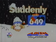 Lotto 649 commercial (Aiken Lotteries, 1988).