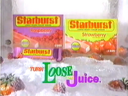 Starburst Lowfat Frozen Yogurt Snacks commercial (1994).