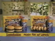 Lunchables All Star Burgers/All Star Hot Dogs commercial (1998).